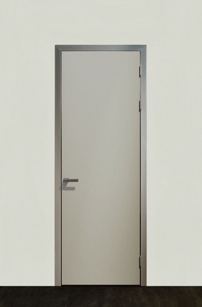 UNIX - двери на алюминиевом коробе с наличником